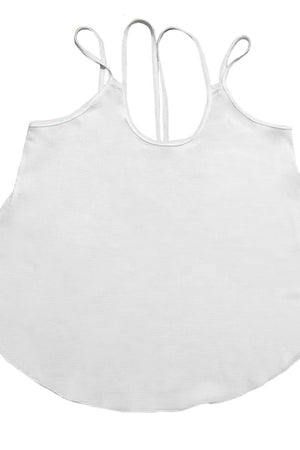 Scoop Neck Double-Strap Cami -Plain or Printed