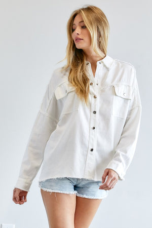 Button Down Shirt With Pockets
