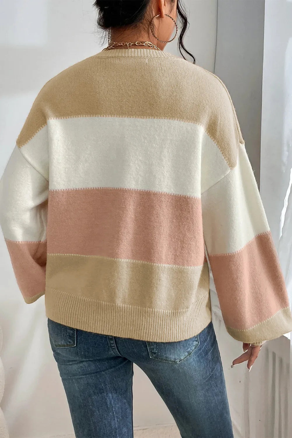 Lantern Sleeve Sweater