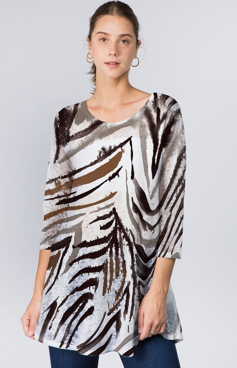 Abstract Tunic- Made In The USA