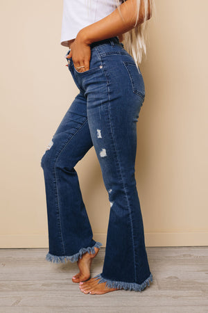 Myla High Waist Flare Jeans