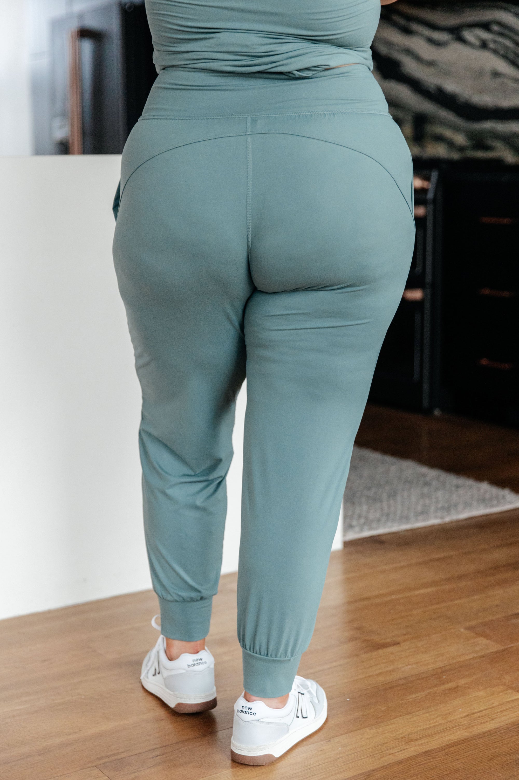 Always Accelerating Joggers in Tidewater Teal